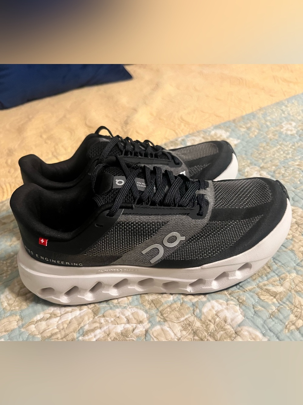 On Running Women’s Running Shoes in Black and White
